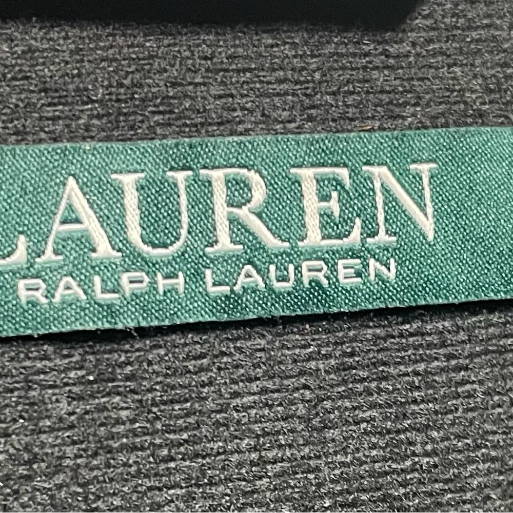 Ralph‎ Lauren Black Trench Coat - Picture 7 of 10